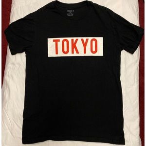 Forever 21 Black Graphic Tshirt